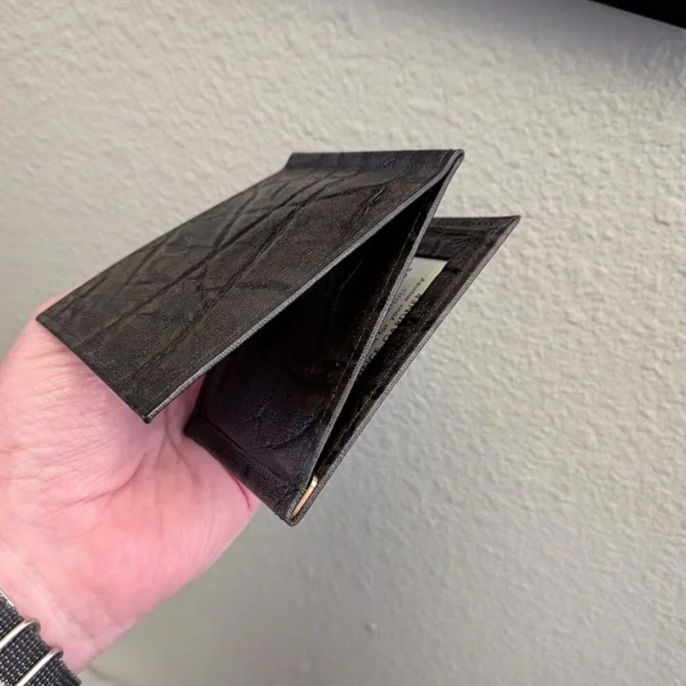 NOS Prince Gardner Z-Fold Leather Wallet 